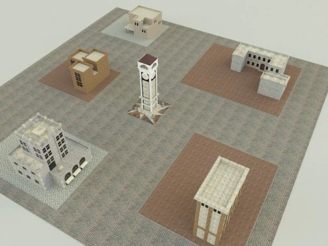 City builgings 3d 3D Model