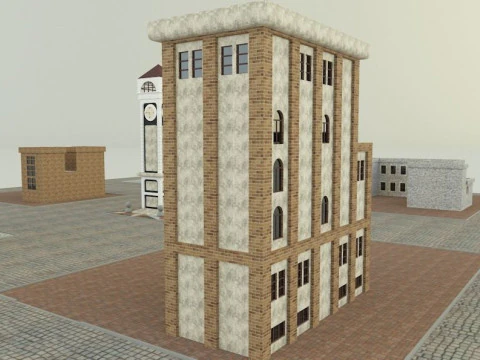 City builgings 3d 3D Model