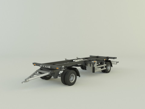 Container trailer 580 3Dモデル