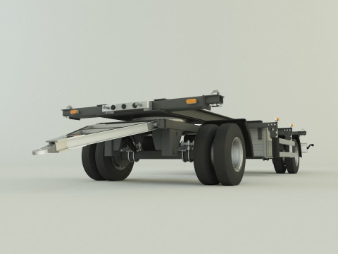 Container trailer 580 3Dモデル