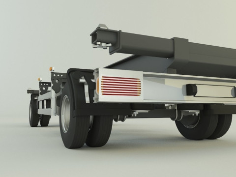 Container trailer 580 3Dモデル