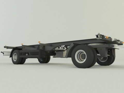 Container trailer 580 3Dモデル