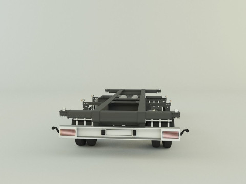 Container trailer 580 3Dモデル