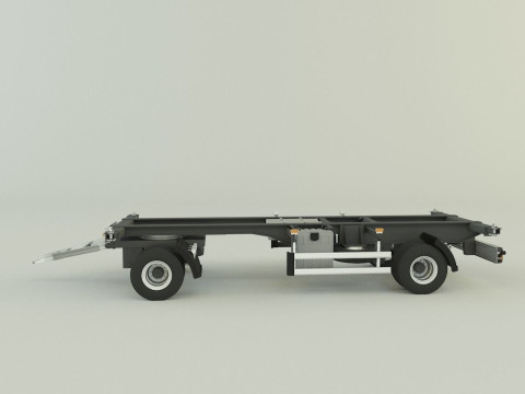 Container trailer 580 3Dモデル