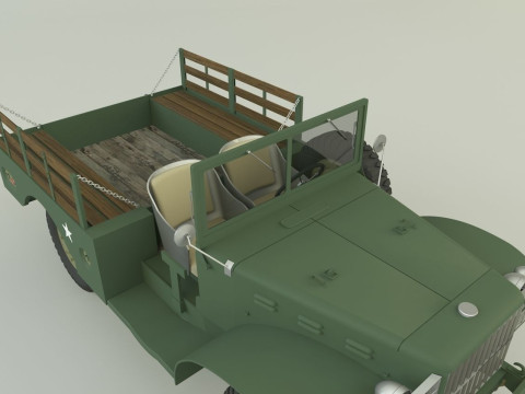Dodge WC 51 3D 3D-Modell