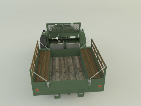 Dodge WC 51 3D 3D-Modell