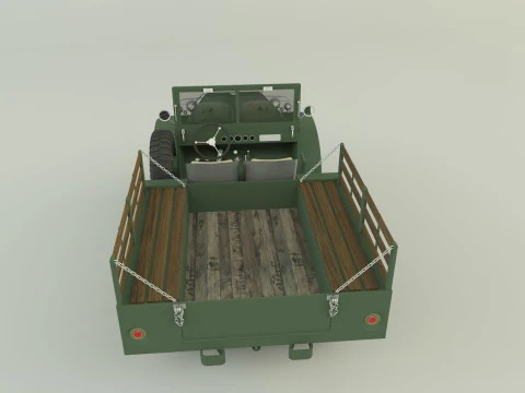 Dodge WC 51 3D 3D Model