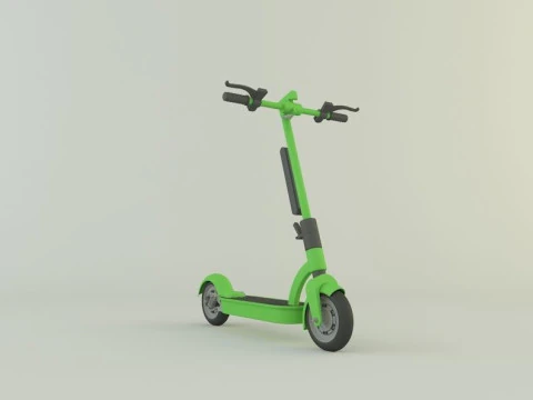 Electric Scooter 3D 3D Model