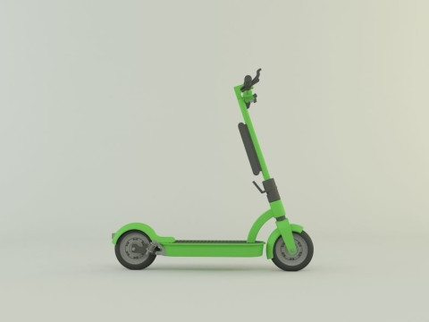 Electric Scooter 3D 3Dモデル
