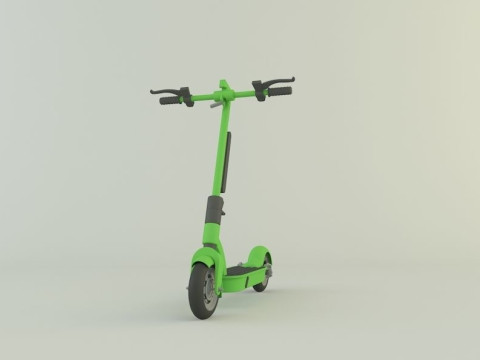 Electric Scooter 3D 3Dモデル