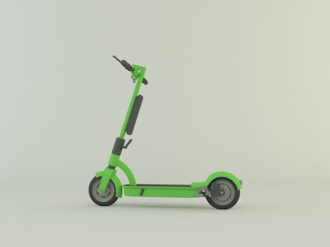 Electric Scooter 3D 3Dモデル