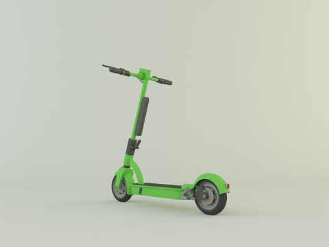 Electric Scooter 3D 3Dモデル