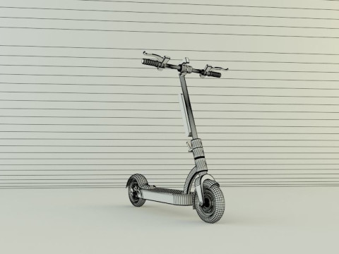 Electric Scooter 3D 3Dモデル