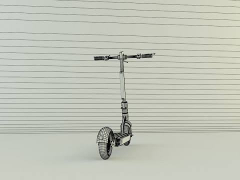 Electric Scooter 3D 3Dモデル