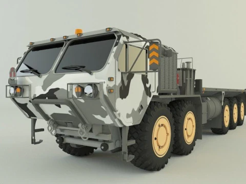 Hemtt A4 Militär-Container-LKW 3D Modell