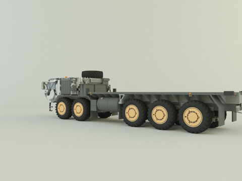 Hemtt A4 Military Container Truck 3D 모델