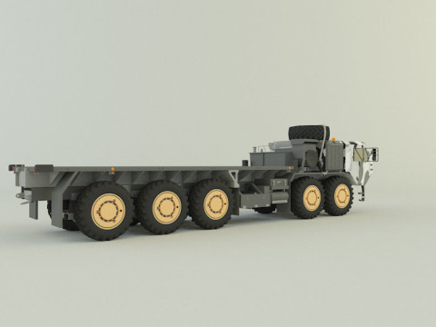 Hemtt A4 Military Container Truck 3D 모델
