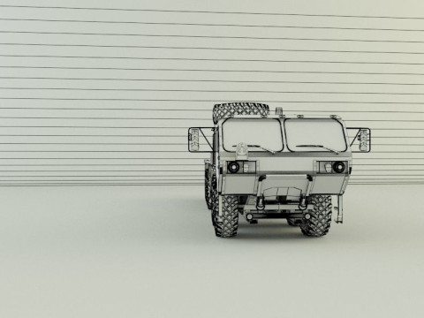 Hemtt A4 Military Container Truck 3D 모델