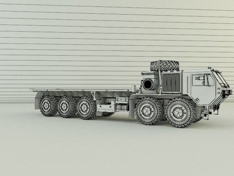 Hemtt A4 Military Container Truck 3D 모델