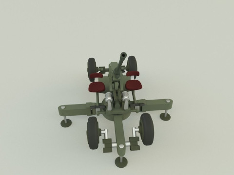 Bofors 40mm Model 3D