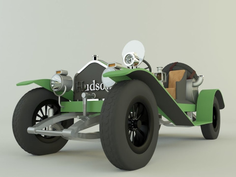 Hudson model car Model 3D