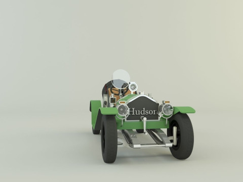 Hudson model car Modelo 3D