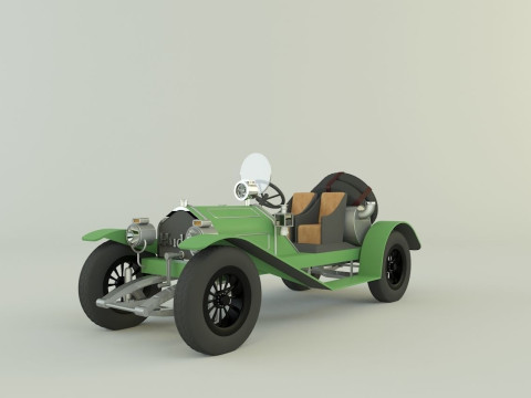 Hudson model car Modelo 3D