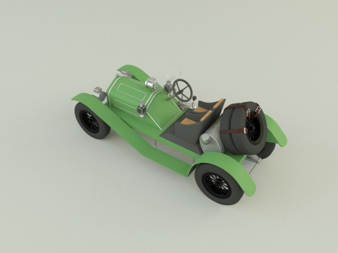 Hudson model car Modelo 3D