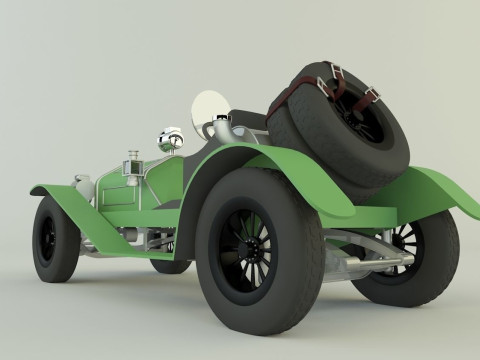 Hudson model car Modelo 3D
