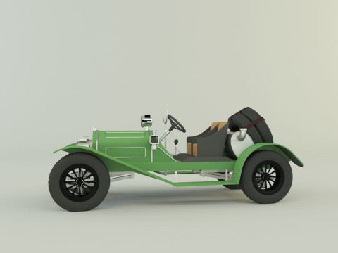 Hudson model car Modelo 3D