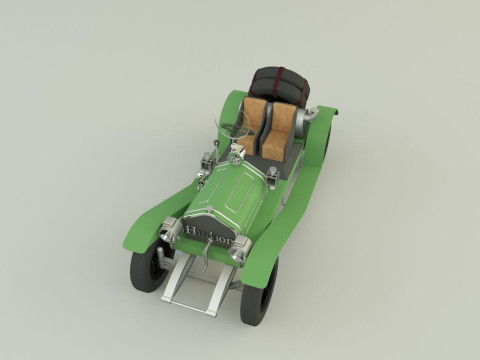 Hudson model car Modelo 3D