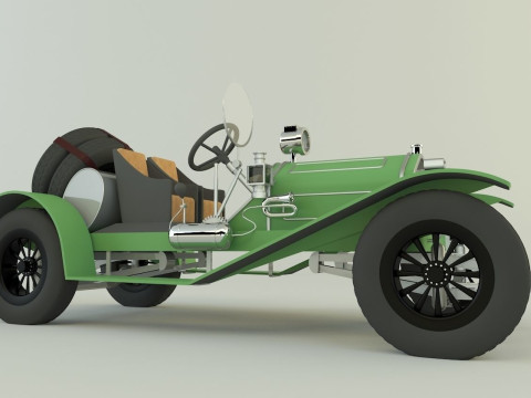 Hudson model car Modelo 3D