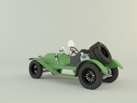 Hudson model car Modelo 3D