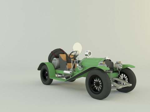 Hudson model car Modelo 3D