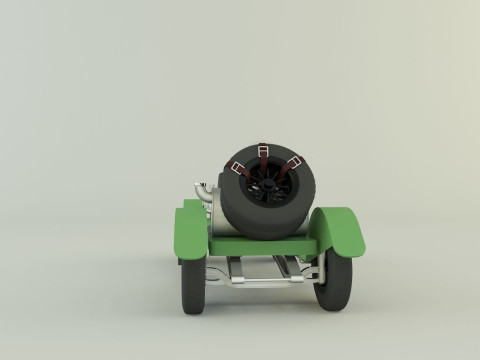 Hudson model car Modelo 3D