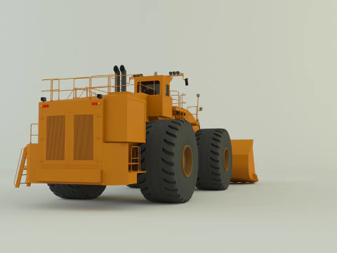 Komatsun we2350 wheel loader 3D Model