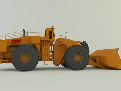 Komatsun we2350 wheel loader 3D Model