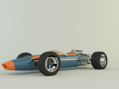 Lotus Type 49 3D 模型