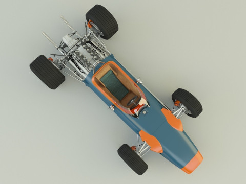 Lotus Type 49 3D-Modell