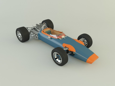 Lotus Type 49 3D-Modell