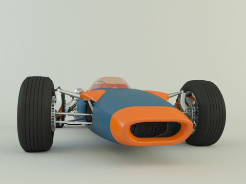Lotus Type 49 3D-Modell