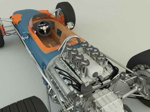 Lotus Type 49 3D-Modell