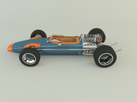 Lotus Type 49 3D-Modell