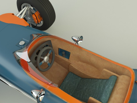 Lotus Type 49 3D-Modell