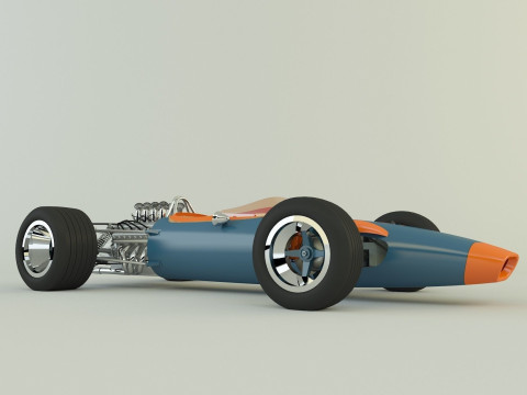 Lotus Type 49 3D-Modell