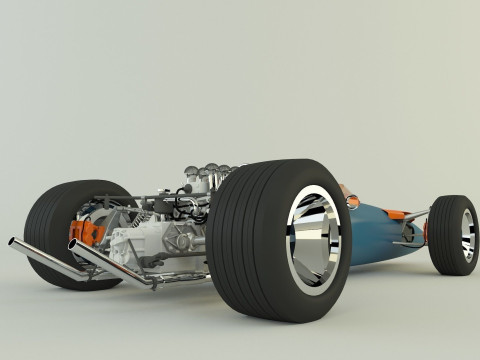 Lotus Type 49 3D-Modell