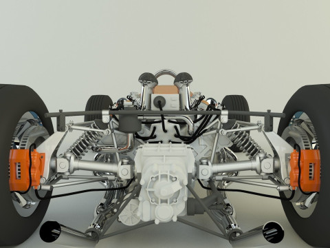 Lotus Type 49 3D-Modell