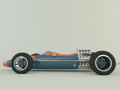 Lotus Type 49 3D-Modell