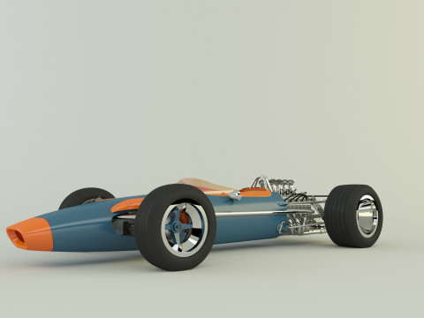 Lotus Type 49 3D-Modell