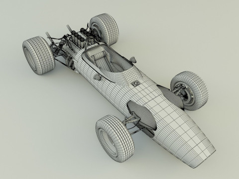 Lotus Type 49 3D-Modell